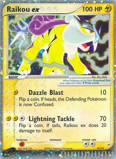 Raikou EX 92/95 - EX Team Magma vs Team Aqua