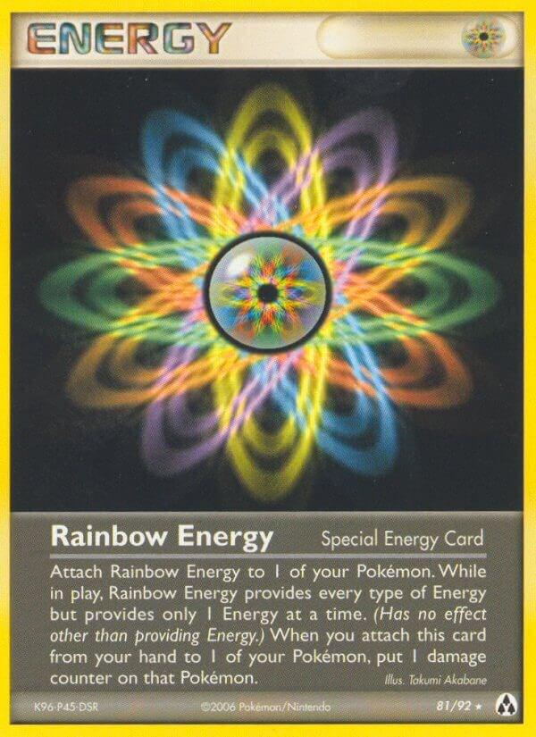 Rainbow Energy 81/92 - EX Legend Maker
