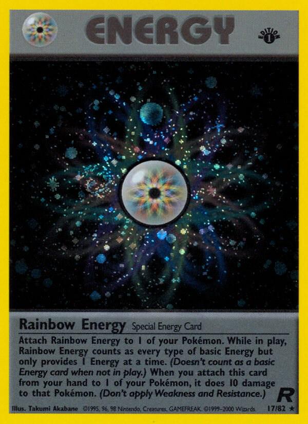 Rainbow Energy 17/82 - Team Rocket