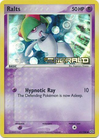Ralts 61/106 - EX Emerald