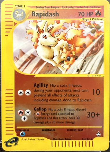 Rapidash 31/147 - Aquapolis