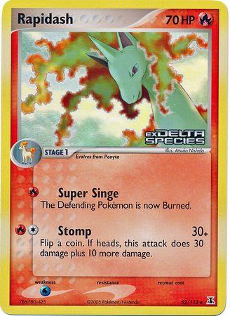 Rapidash 52/113 - EX Delta Species