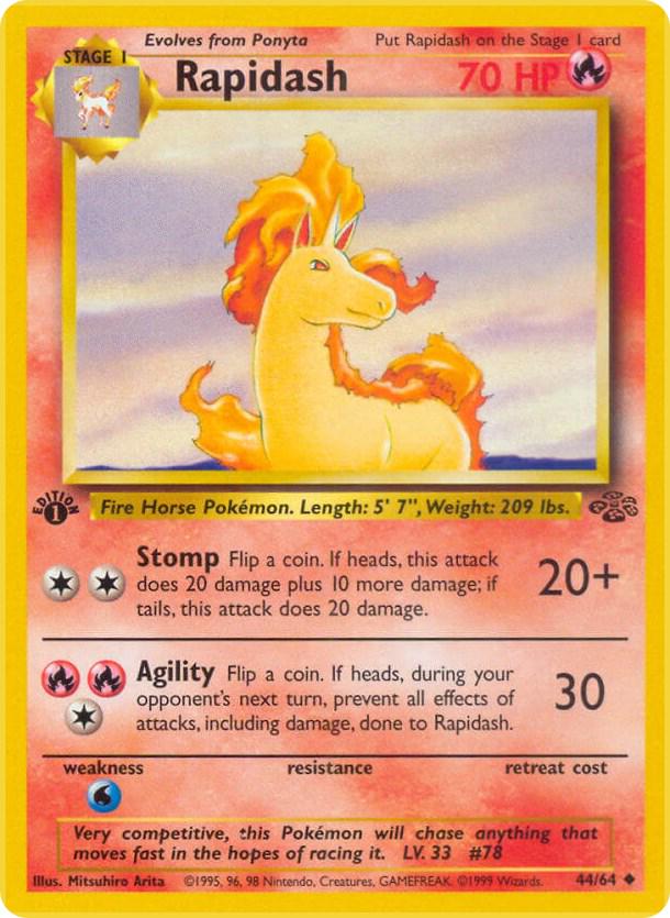 Rapidash 44/64 - Jungle Set