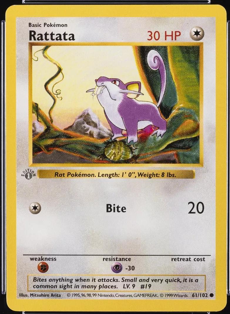 Rattata 61/102 - Base Set