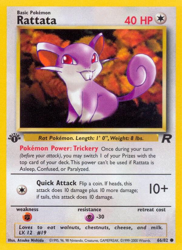 Rattata 66/82 - Team Rocket