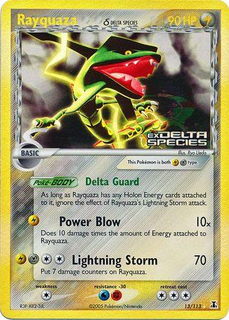 Rayquaza 13/113 - EX Delta Species