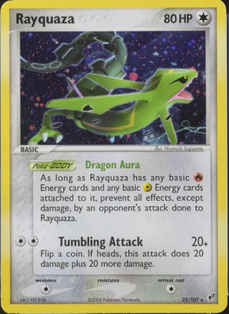 Rayquaza 22/107 - EX Deoxys