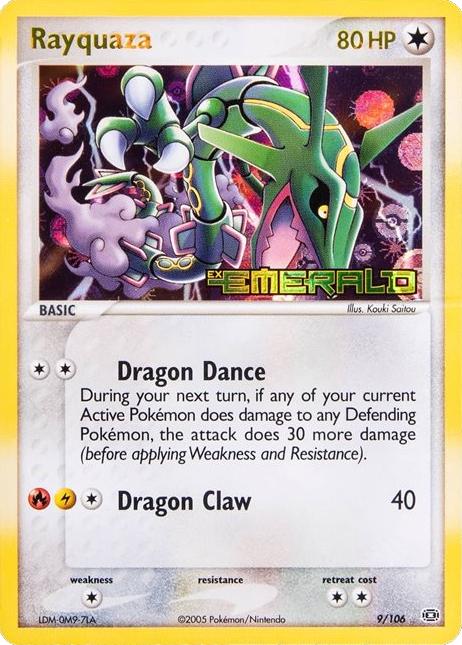 Rayquaza 9/106 - EX Emerald