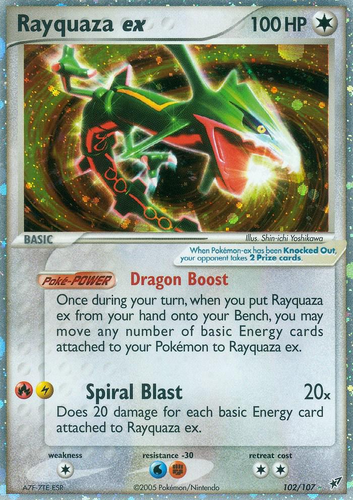 Rayquaza EX 102/107 - EX Deoxys