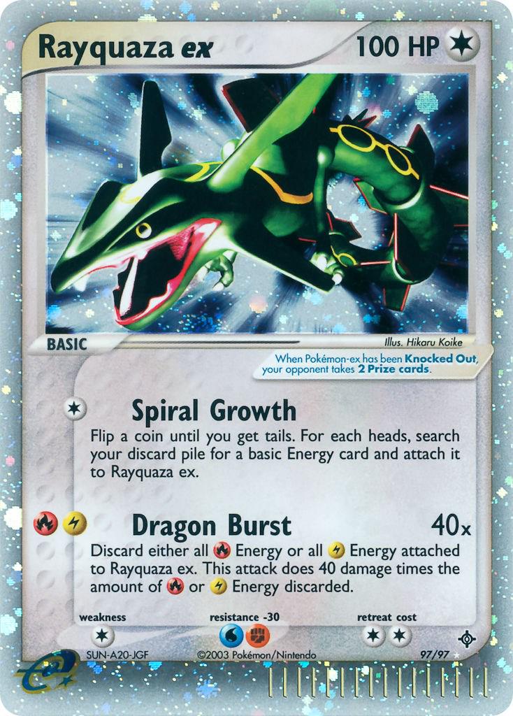 Rayquaza EX 97/97 - EX Dragon