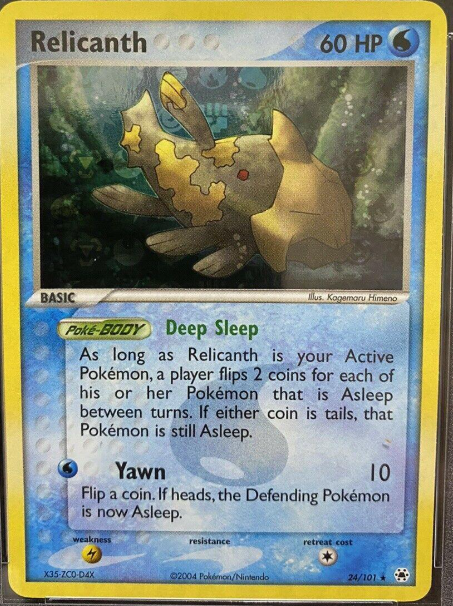 Relicanth 24/101 - EX Hidden Legends