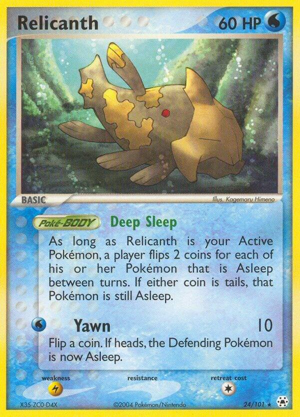 Relicanth 24/101 - EX Hidden Legends