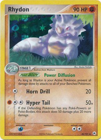 Rhydon 46/101 - EX Hidden Legends
