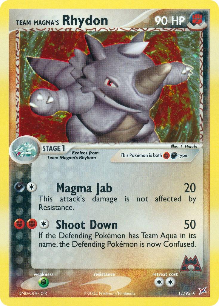 Rhydon 11/95 - EX Team Magma vs Team Aqua