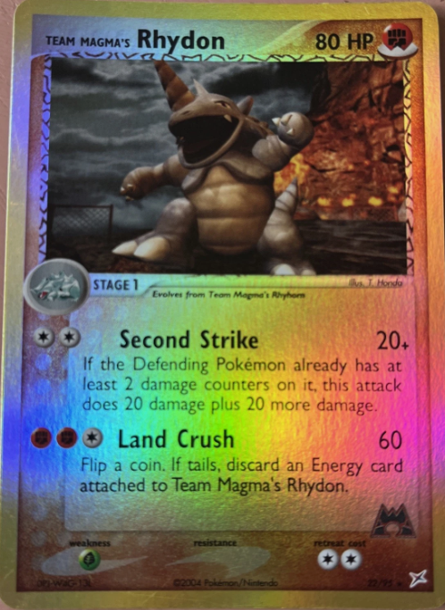 Rhydon 22/95 - EX Team Magma vs Team Aqua