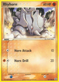 Rhyhorn 62/106 - EX Emerald