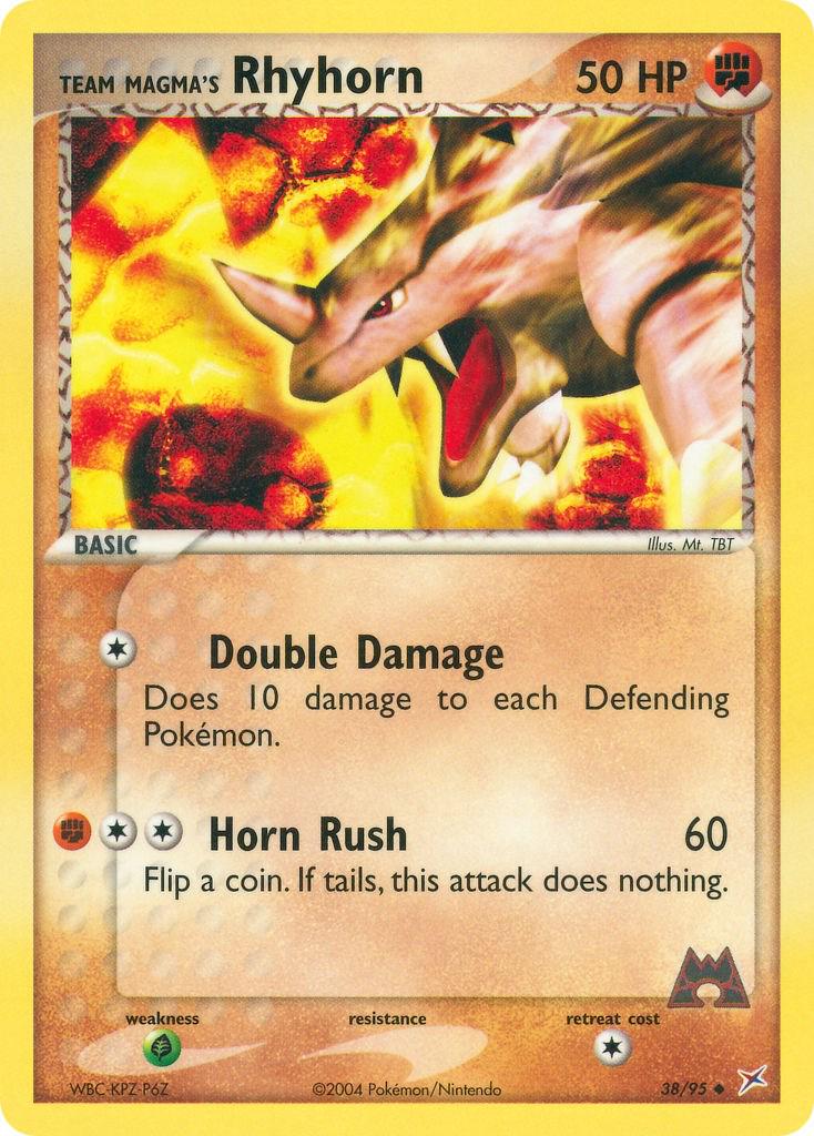 Rhyhorn 38/95 - EX Team Magma vs Team Aqua