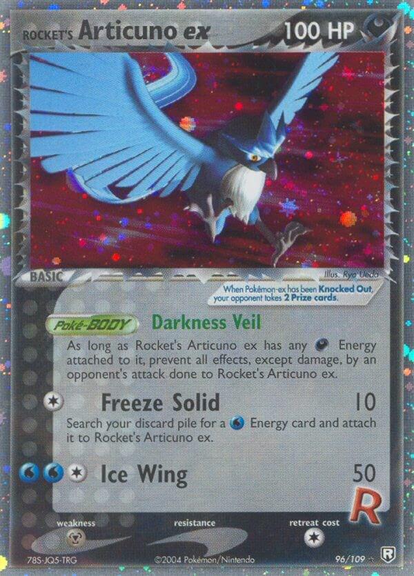 Rocket's Articuno EX 96/109 - EX Team Rocket Returns