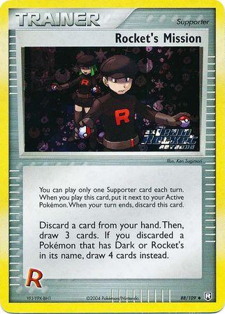 Rocket's Mission 88/109 - EX Team Rocket Returns
