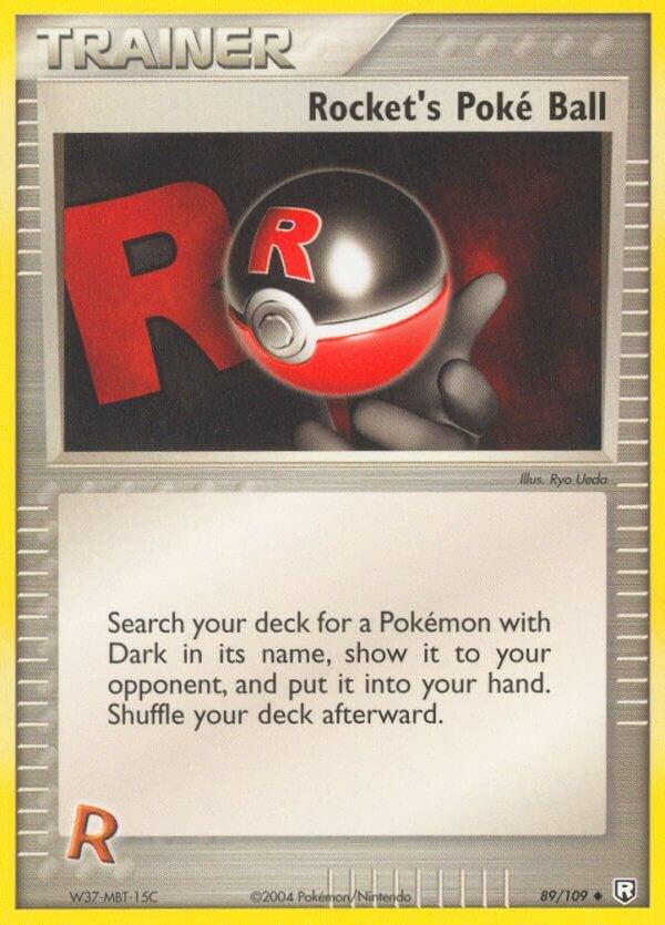Rocket's Poke Ball 89/109 - EX Team Rocket Returns