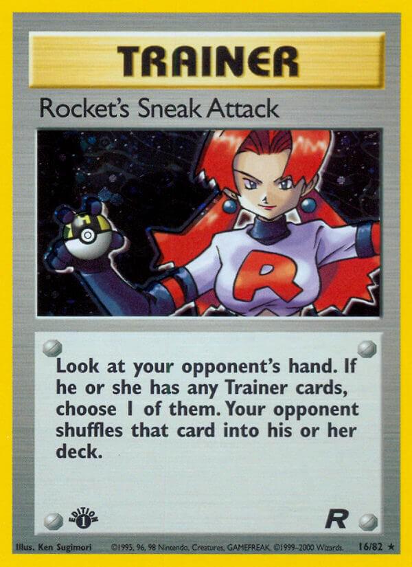 Rocket's Sneak Attack 16/82 - Team Rocket