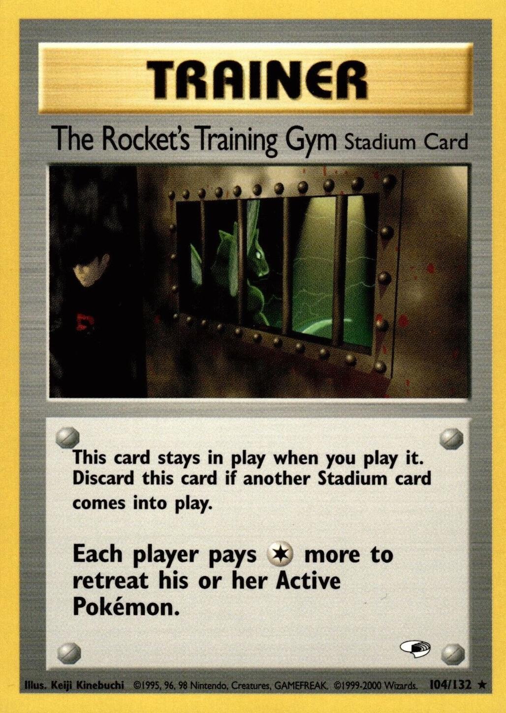 Rocket's Training Gym 104/132 - Gym Heroes