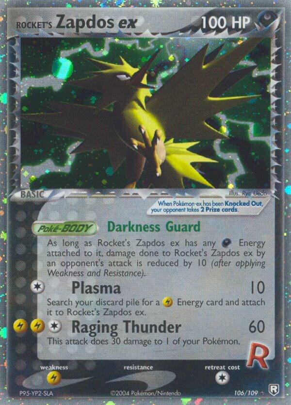 Rocket's Zapdos EX 106/109 - EX Team Rocket Returns