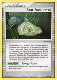 Root Fossil 93/110 - EX Holon Phantoms