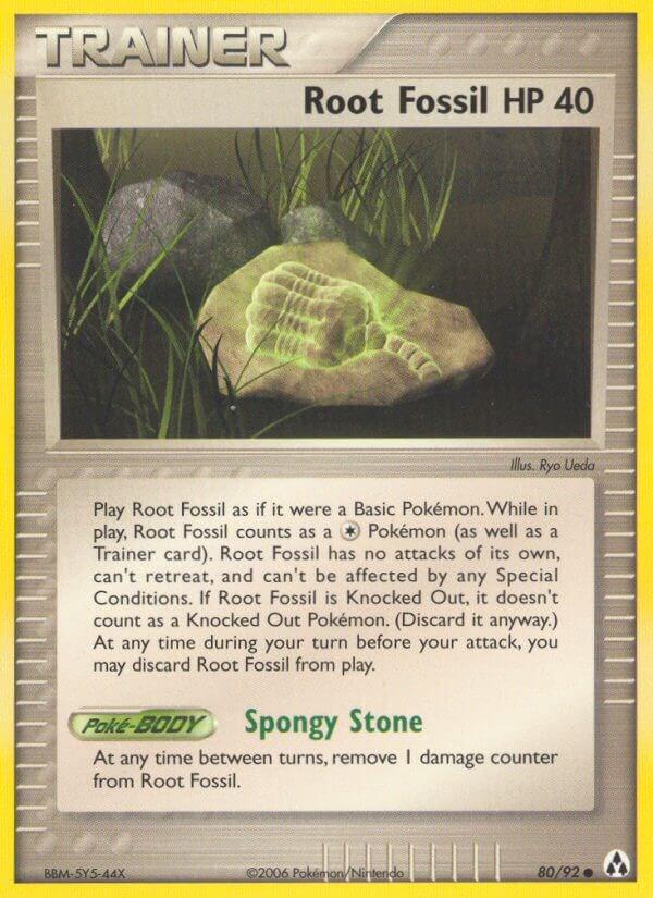 Root Fossil 80/92 - EX Legend Maker
