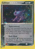 Sableye 10/100 - EX Sandstorm