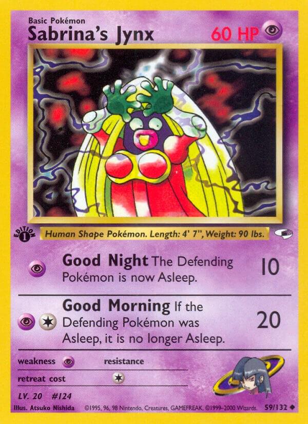 Sabrina's Jynx 59/132 - Gym Heroes