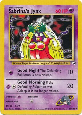 Sabrina's Jynx 59/132 - Gym Heroes