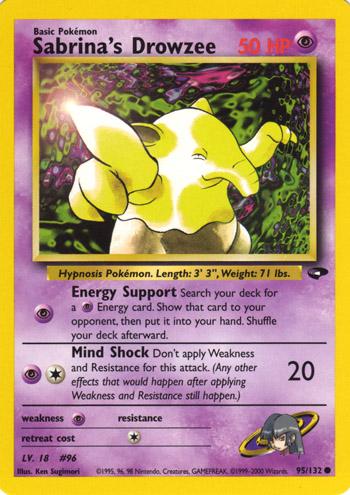 Sabrina's Drowzee 95/132 - Gym Challenge