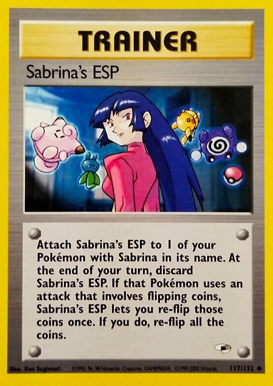 Sabrina's ESP 117/132 - Gym Heroes