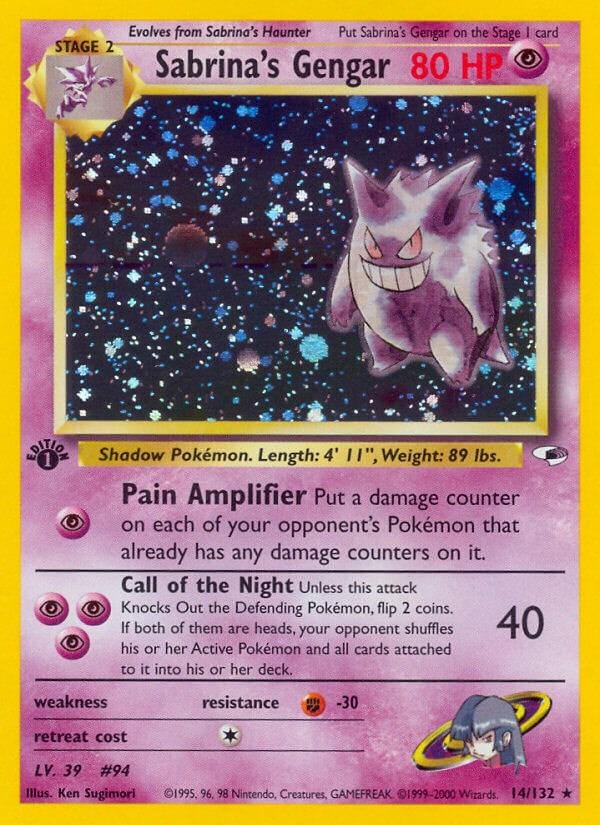 Sabrina Gengar 14/132 - Gym Heroes