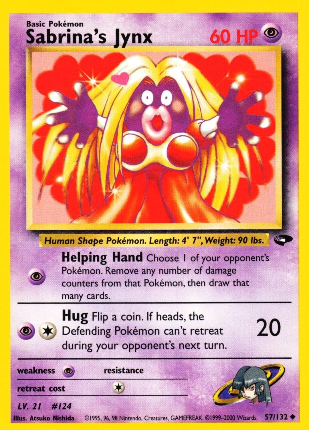 Sabrina's Jynx 57/132 - Gym Challenge