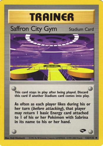 Saffron City Gym 122/132 - Gym Challenge