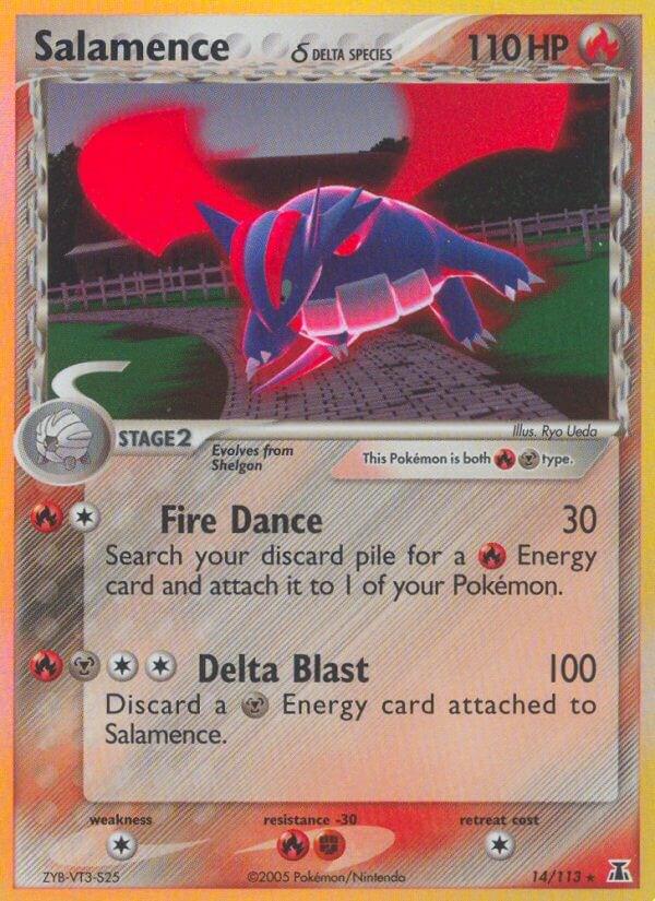 Salamence 14/113 - EX Delta Species