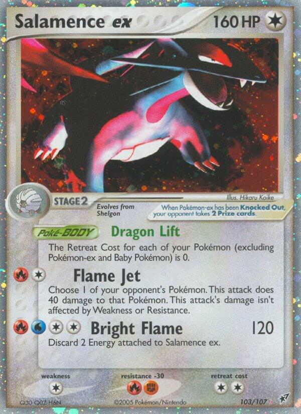 Salamence EX 103/107 - EX Deoxys