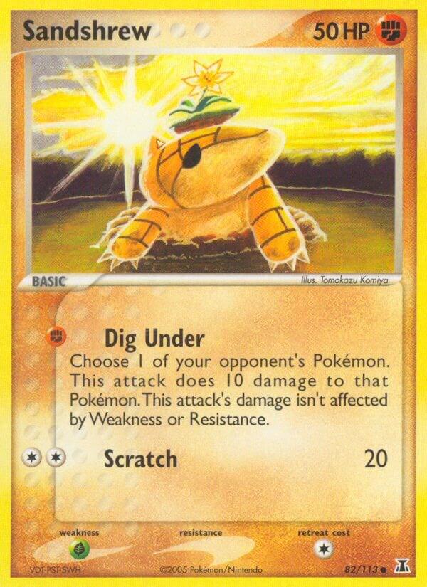 Sandshrew 82/113 - EX Delta Species
