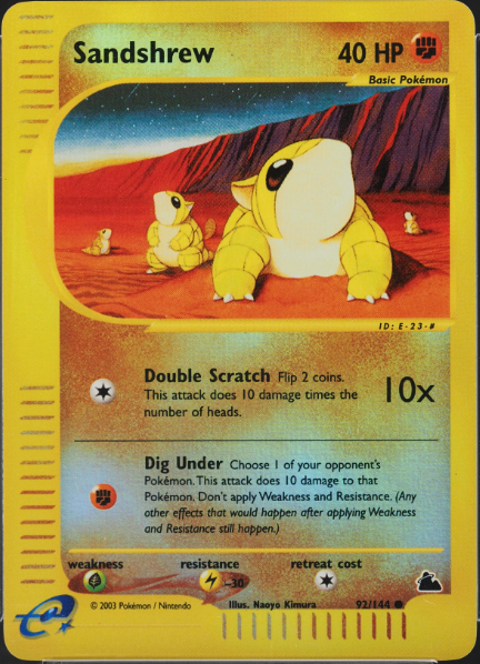 Sandshrew 92/144 - Skyridge
