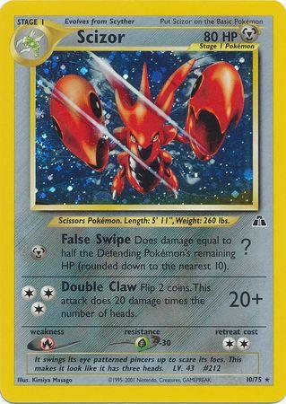 Scizor 10/75 - Neo Discovery