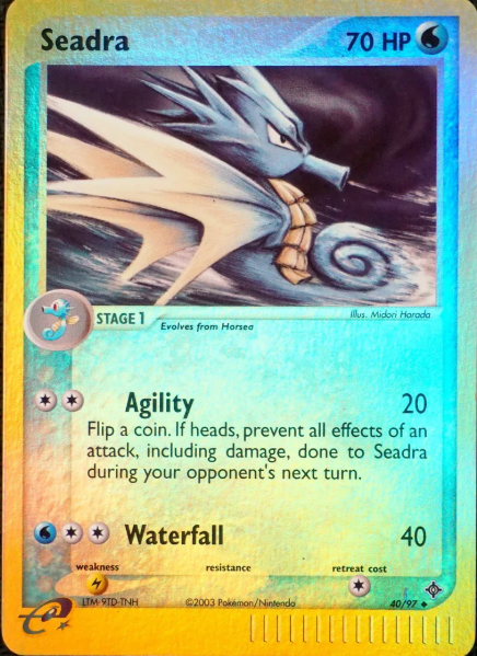 Seadra 40/97 - EX Dragon