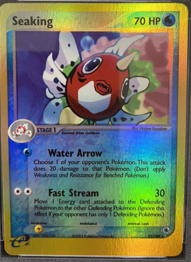 Seaking 21/109 - EX Ruby & Sapphire