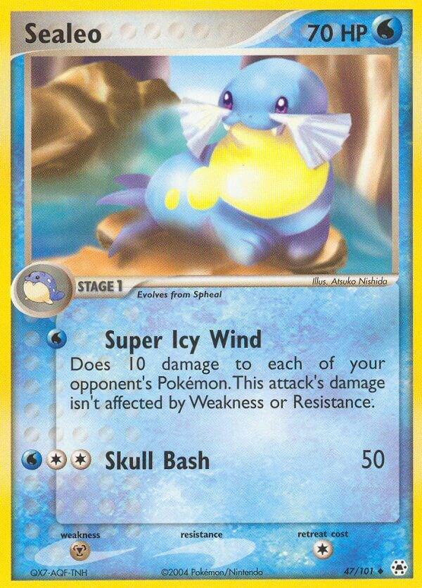 Sealeo 47/101 - EX Hidden Legends
