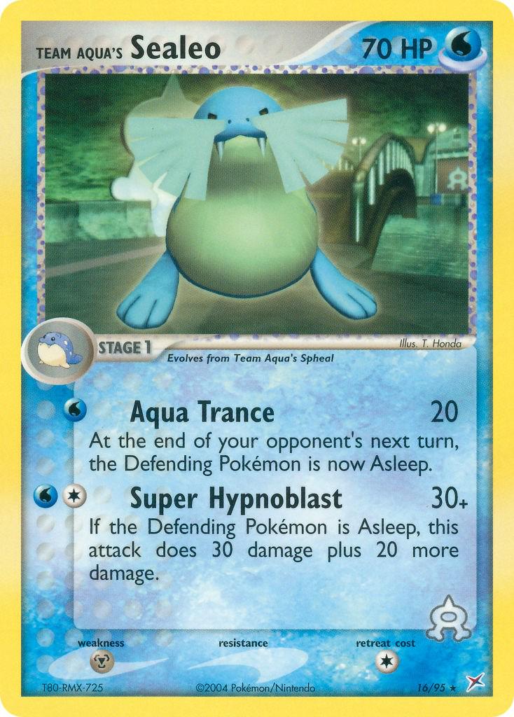 Sealeo 16/95 - EX Team Magma vs Team Aqua