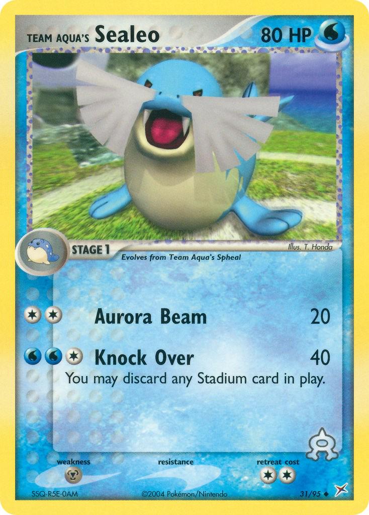 Sealeo 31/95 - EX Team Magma vs Team Aqua