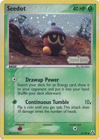 Seedot 61/92 - EX Legend Maker