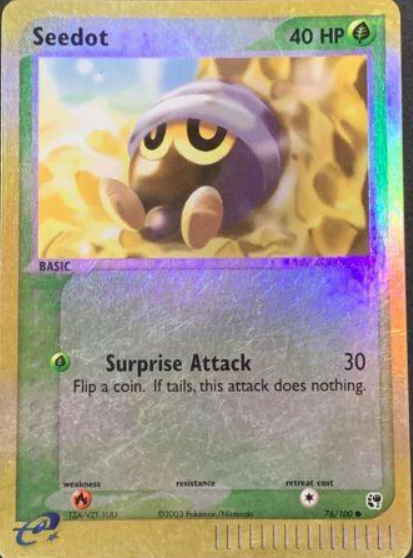 Seedot 76/100 - EX Sandstorm