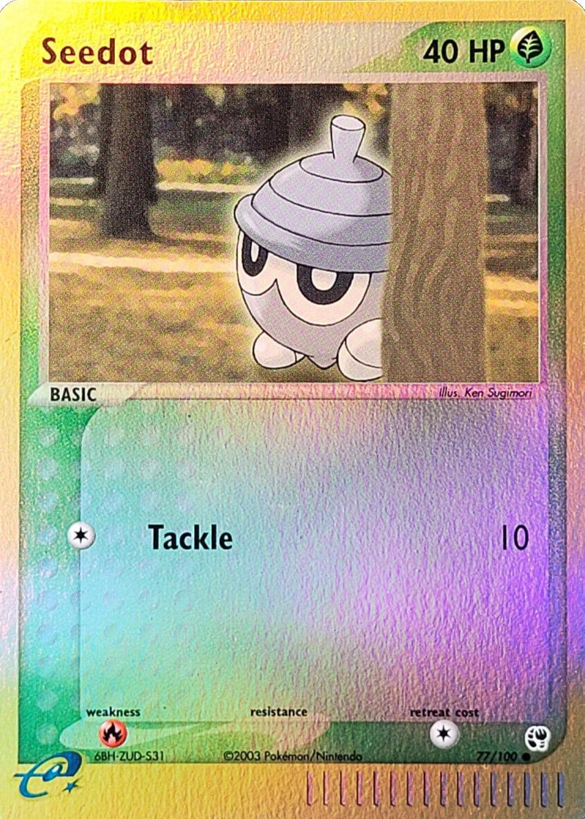 Seedot 77/100 - EX Sandstorm